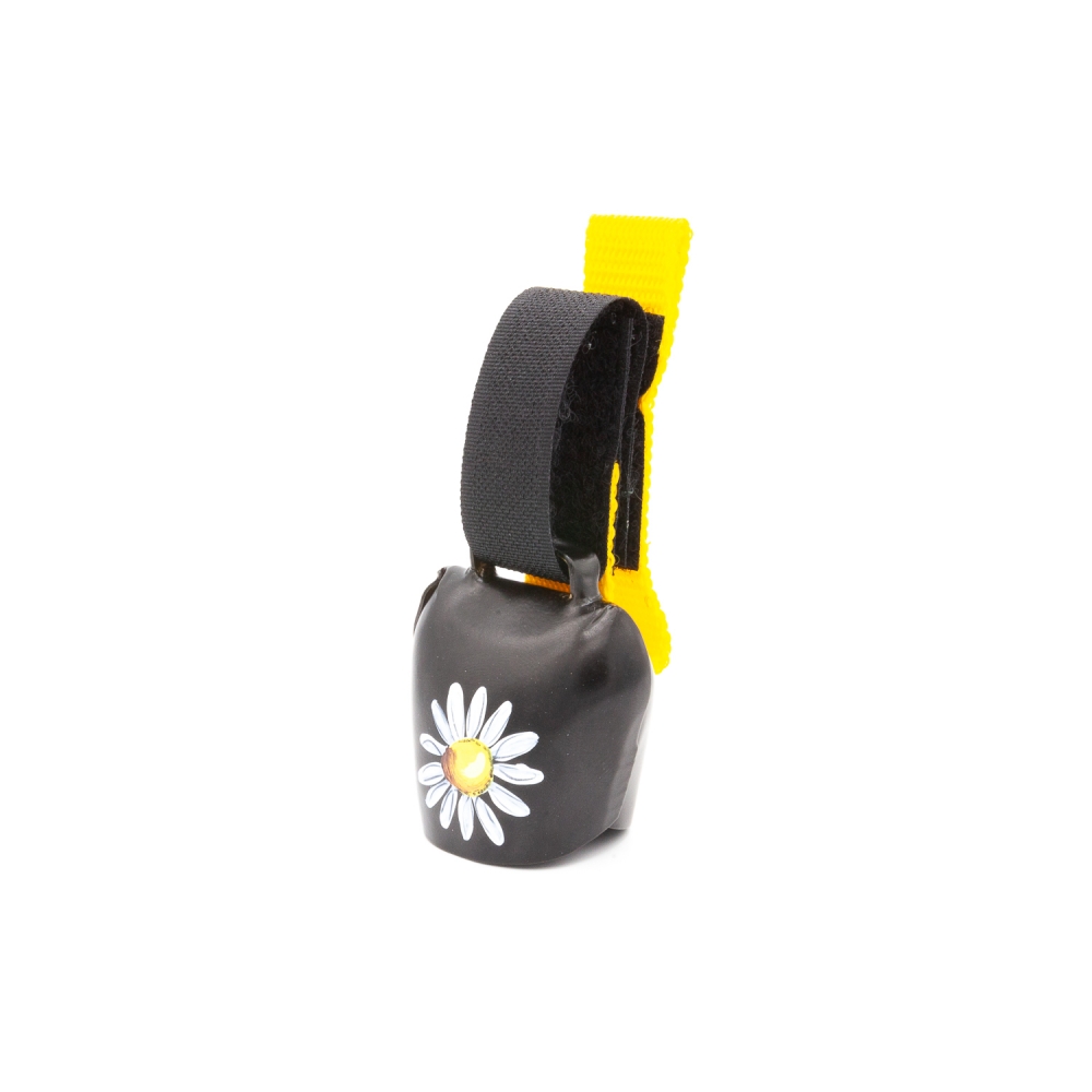 swisstrailbell® Black "Blume" gelbes Band