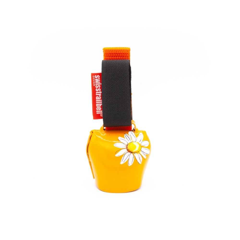 swisstrailbell® orange "Blume"oranges Band