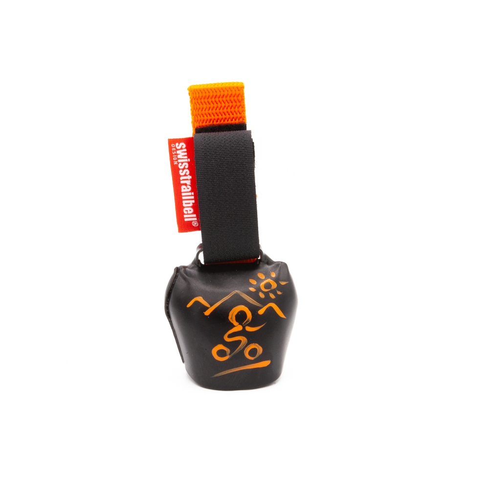 swisstrailbell® Black "Biker orange"